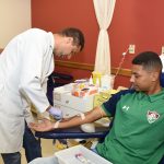 Jogadores doam sangue no INCA
