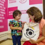 distribuição material escolar INCAvoluntário