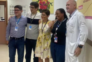 Inauguração da radioterapia da unidade especializada em câncer de mama.