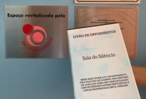 Sala do Silêncio, criada pelo projeto Banco do Bem, projeto do INCAvoluntário que viabiliza projetos de humanização dentro das unidades do INCA. 